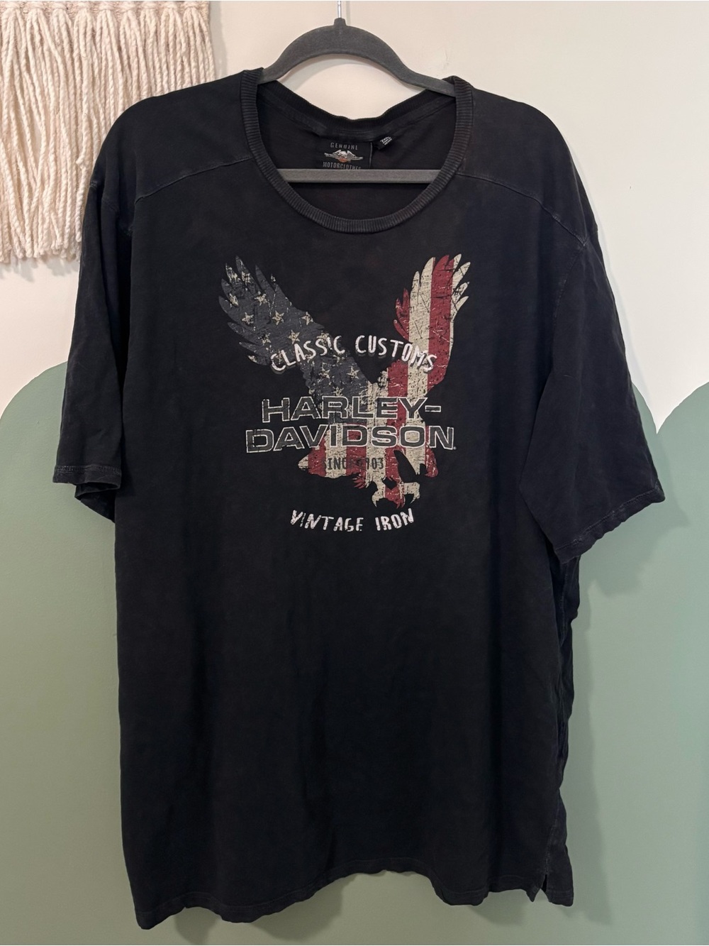Harley Davidson Classic Customs Vintage Irons Men's Short Sleeve T-Shirt